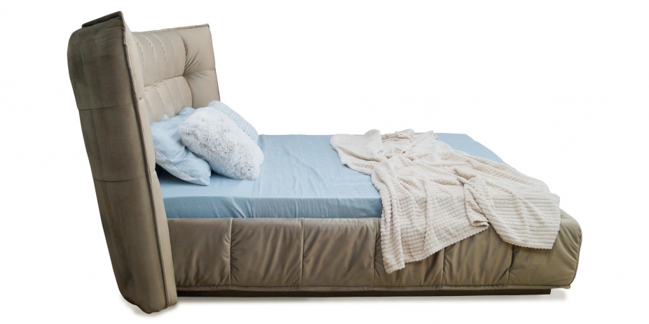 Двуспальные кровати Мягкая функциональная кровать Dublin