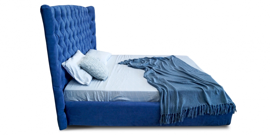 Двуспальные кровати Купить кровать с каретной стяжкой Vogue в Днепре